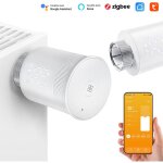 Tete thermostatique radiateur zigbee - 3, 0 trv t�te de vanne de radiateur - vanne thermostatique connect�e ...