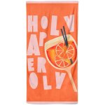 Grande serviette de plage spritz 90x170 cm, serviette de plage en ponge douce, serviette de plage originale ...