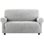 Housse de canapé extensible new york grey melange, résistante aux rayures, pour canapés avec accoudoirs, ... Housse de canapé extensible new york grey melange, résistante aux rayures, pour canapés avec accoudoirs, ...
