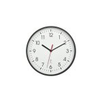 Tfa dostmann - horloge murale 60. 3550. 01 radiopilot�(e) 24. 5 cm x 4. 2 cm noir