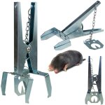 Tg63010 pi�ge � taupes volle pi�ge � taupes m�tallique pince de sol