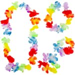 Tg66240 fleurs hawa�ennes ensemble aloha hawa�en - collier, bandeau, bracelets