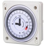 Th - 195 minuteur m�canique multifonction intelligent interrupteur minuterie avec contr�le de la pompe ...