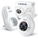 Th20 thermostat sans fil à prise (230v / 3600w) ? digital, programmable, avec télécommande, programme ... Th20 thermostat sans fil à prise (230v / 3600w) ? digital, programmable, avec télécommande, programme ...