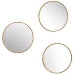 Lot de 3 miroirs toronto diam 26cm