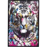 The home deco factory - tableau d�coratif animal color� 60 x 90 cm tigre
