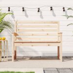 The living store - banc de jardin 109x48x91, 5 cm bois massif de pin - banc de jardin - banc extrieur ...