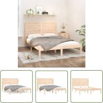 The living store cadre de lit sans matelas 160x200 cm bois massif - cadre de lit - lit double - lit en ... The living store cadre de lit sans matelas 160x200 cm bois massif - cadre de lit - lit double - lit en ...