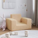 The living store - canap pour enfants crme peluche douce - canap enfant - canap bb - fauteuil enfant ...