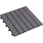 The living store - carreaux de terrasse 10pcs délavage gris 30x30 cm acacia solide - tuiles de terrasse ... The living store - carreaux de terrasse 10pcs délavage gris 30x30 cm acacia solide - tuiles de terrasse ...