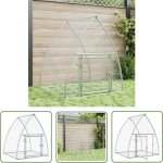 The living store - clapier argent 100x105x120 cm acier galvanis - clapier extrieur - abri animal - ...