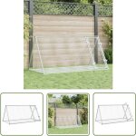 The living store - clapier argent 200x105x91 cm acier galvanis - clapier pour lapin - abri pour petit ...