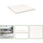 The living store dessus de table blanc 60x60x2, 5 cm bois de pin massif - plateau de table - dessus de ... The living store dessus de table blanc 60x60x2, 5 cm bois de pin massif - plateau de table - dessus de ...