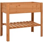 The living store - jardinire 88x43x80 cm bois de sapin - jardinier - plante - supports pour plantes ...