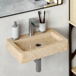 The living store - lavabo mural crème 38x24x6, 5 cm marbre - lave - mains mural - lavabo design - lavabo ... The living store - lavabo mural crème 38x24x6, 5 cm marbre - lave - mains mural - lavabo design - lavabo ...