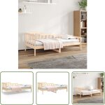 The living store lit de jour sans matelas 90x200 cm bois de pin massif - lit de jour - canapé convertible ... The living store lit de jour sans matelas 90x200 cm bois de pin massif - lit de jour - canapé convertible ...