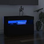 The living store - meuble tv avec lumières led noir 60x35x40 cm - meuble tv - meuble téléviseur - télévision ... The living store - meuble tv avec lumières led noir 60x35x40 cm - meuble tv - meuble téléviseur - télévision ...