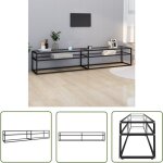 The living store meuble tv transparent 220x40x40, 5 cm verre trempé - meubles tv - meuble téléviseur ... The living store meuble tv transparent 220x40x40, 5 cm verre trempé - meubles tv - meuble téléviseur ...