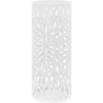 The living store - porte - parapluie feuilles acier blanc blanc