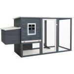 The living store - poulailler d'extérieur avec 1 nichoir gris bois - cage à poule - poulailler extérieur ... The living store - poulailler d'extérieur avec 1 nichoir gris bois - cage à poule - poulailler extérieur ...