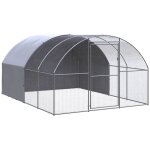 The living store poulailler d'extérieur 3x4x2 m acier galvanisé - poulailler extérieur - abri poulet ... The living store poulailler d'extérieur 3x4x2 m acier galvanisé - poulailler extérieur - abri poulet ...