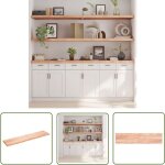 The living store - tagère murale marron clair bois chêne massif traité - Étagère murale - Étagère rustique ... The living store - tagère murale marron clair bois chêne massif traité - Étagère murale - Étagère rustique ...