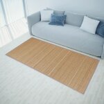 The living store - tapis en bambou 160x230 cm marron - tapis en bambou - tapis marron - tapis design ... The living store - tapis en bambou 160x230 cm marron - tapis en bambou - tapis marron - tapis design ...