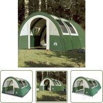Tente de camping tunnel 4 personnes vert impermable - tente de camping - tente tunnel - tente 4 personnes ...
