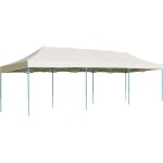 Tente de réception pliable escamotable 3x9 m crème - tents de réception - abri extérieur - tonnelles ... Tente de réception pliable escamotable 3x9 m crème - tents de réception - abri extérieur - tonnelles ...