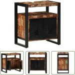 The living store - vidaxl armoire lavabo de salle de bain 55x35x60 cm