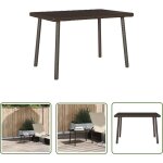 The living store - vidaxl table basse de jardin rectangulaire marron 60x40x37 cm rotin The living store - vidaxl table basse de jardin rectangulaire marron 60x40x37 cm rotin