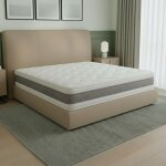 The white stone matelas orthop�dique 90 x 190 hauteur 20 cm zones de confort diff�renci�es respirant ...