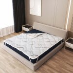 The white stone prot�ge - matelas 130 x 200 cm avec �lastiques respirant et hypoallerg�nique facilement ...