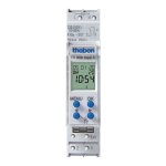 Theben - horloge hebdomadaire digitale 1 module 24h 7j 1 c uni 84 pas de programmes (6090101)
