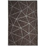 Thedecofactory - media triangles - tapis extérieur intérieur en polypropylène et coton motif triangles ... Thedecofactory - media triangles - tapis extérieur intérieur en polypropylène et coton motif triangles ...
