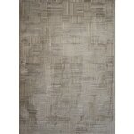 Thedecofactory - textura blocks - tapis salon moderne motifs blocs beige 160x230