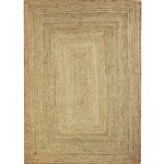 Thedecofactory - vegetal jute - tapis salon en jute tressé naturel artisanal 200x300 Thedecofactory - vegetal jute - tapis salon en jute tressé naturel artisanal 200x300