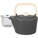 Théière en fonte avec manche en bois 1, 3 l kinghoff kh - 1845 Théière en fonte avec manche en bois 1, 3 l kinghoff kh - 1845