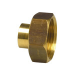 Raccord deux pices union 359gc en laiton pour circulateur g2' (50 / 60) - cuivre 40 thermador