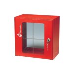 Jamais utilis] boitier sous verre dormant thermador bsvd332 rouge 300x300x200mm