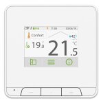 Thermador - therma home - thermostat connecté blanc filaire Thermador - therma home - thermostat connecté blanc filaire