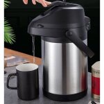 Thermique caf� carafedouble acier inoxydable � paroi thermos 12 heures de r�tention de chaleur de 1, ...