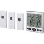 Thermo - hygrom�tre num�rique sans fil 433 mhz avec �cran lcd, pour une utilisation int�rieure et ext�rieure, ...