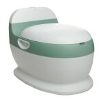 Thermobaby - mini toilette vert sauge - confortable avec bruit de chasse d'eau