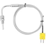 Thermocouple egt type k pour sonde de temp�rature de gaz d'�chappement avec embout et connecteur expos�s ...