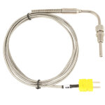Thermocouple egt de type k pour sonde de temp�rature des gaz d'�chappement avec pointe et connecteur ...