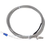 Thermocouple de type k, sonde  vis avec fil blind  la terre, 0  450 c, wrnt - 01 - decdeal