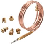Thermocouple universel pour cuisinire  gaz avec 5 pices sries crous adaptateur de remplacement brleur ...