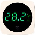 Thermom�tre d'aquarium 0, 1 ? mode tactile et veille de haute pr�cision led thermom�tre num�rique pour ...