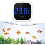 Thermom�tre d'aquarium, thermom�tre num�rique lcd avec �cran tactile led, capteur de temp�rature pr�cis, ...